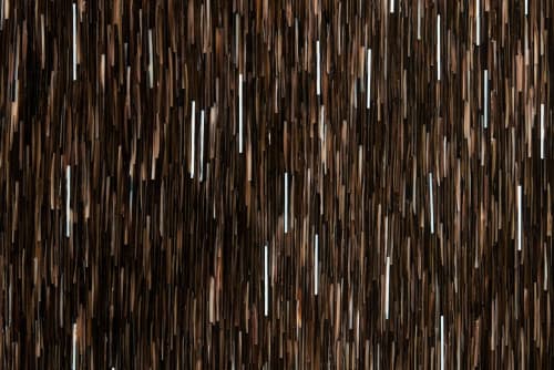 JennAir ELEMENTS - JennAir X Nature Squared JBWDPDARK24 - 24 Inch Elements Collection Dark Pen Dark Custom Wine Column Panel