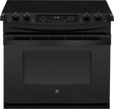 GE JD630DTBB - 30 Inch Drop-In Electric Range with 4 Smoothtop Elements