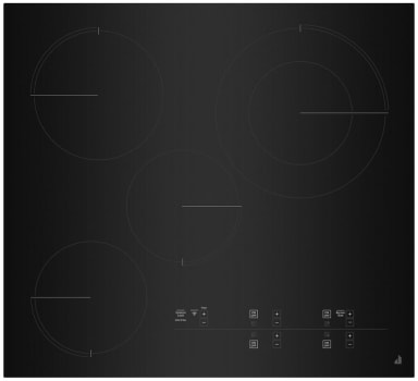JennAir Oblivion Glass Series JEC4424KB - 24-inch Electric Cooktop with 4 Elements