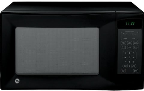 GE 1.1-cu ft 1100-Watt Countertop Microwave (Stainless) at