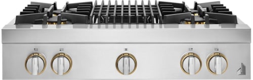 JennAir RISE™ JGCP636HL - RISE™ 36-inch Gas Professional-Style Rangetop with Grill