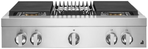 JennAir NOIR™ JGCP636HM - NOIR™ 36-inch Gas Professional-Style Rangetop with Grill