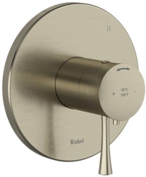 Rohl Edge™ TEDTM47BN - Edge™ 1/2" Therm & Pressure Balance Trim With 3 Functions in Brushed Nickel
