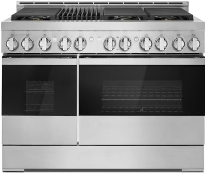 JennAir NOIR™ JGRP648HM - NOIR™ 48-inch Gas Professional-Style Range with Grill