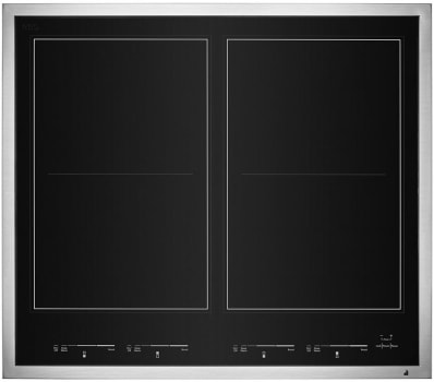 JennAir Lustre Series JIC4724HS - Lustre Stainless 24-inch Induction Flex Cooktop