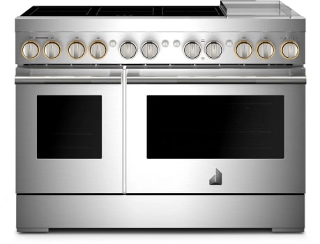 JennAir RISE™ JPIGC748RL - 48 Inch Freestanding Induction Smart Range in Front View