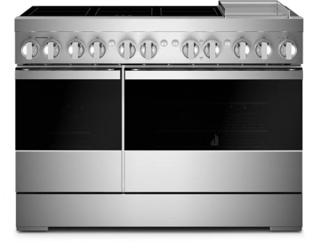 JennAir NOIR™ JPIGC748RM - 48 Inch Freestanding Induction Range in Front View
