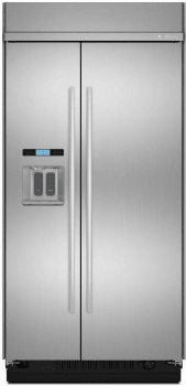 JennAir JS42SSDUDE 42 Inch Built-In Side by Side Refrigerator with