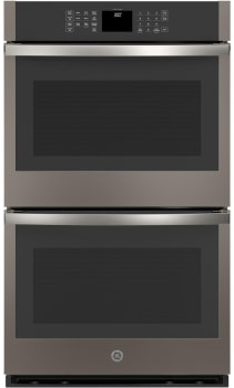 Ge Jtd3000enes 30 Inch Built In Double Wall Oven With Scan To Cook Technology Fit Guarantee Glass Touch Controls Heavy Duty Oven Racks Wifi Connect Self Clean With Steam Clean Option 10 Pass Bake Element Sabbath Mode And
