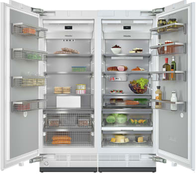 Miele MasterCool Series MIREFFR20 - Side-by-Side Column Refrigerator & Freezer Set