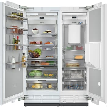 Miele MIREFFR25 - Side-by-Side Column Refrigerator & Freezer Set