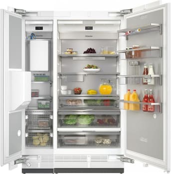 Miele MasterCool Series MIREFFR14 - Side-by-Side Column Refrigerator & Freezer Set