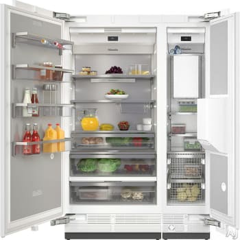 Miele MasterCool Series MIREFFR19 - Side-by-Side Column Refrigerator & Freezer Set