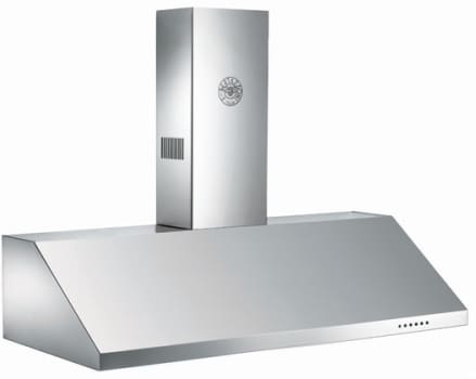 Bertazzoni K48PROX 48 Inch Wall Mount Canopy Range Hood with 600