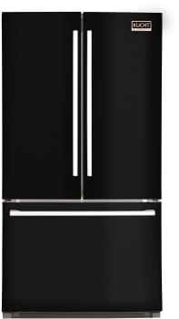 Kucht Professional K748FDSK - 36 Inch Freestanding French Door Refrigerator in Front View