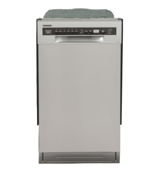 Kucht Professional K7740D - 18 Inch Full Console Built-In Dishwasher in Front View