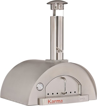 WPPO Karma WKK02S304SS - Professional Wood Fired Pizza Oven