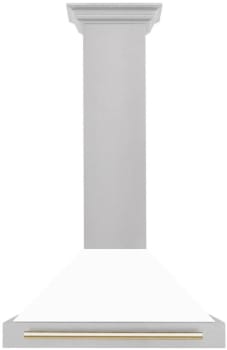 ZLINE Autograph Edition KB4SNZWM30G - 30 Inch Wall Mount Chimney Hood