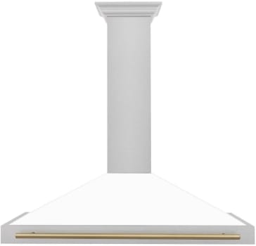 ZLINE Autograph Edition KB4SNZWM48CB - 48 Inch Wall Mount Chimney Hood