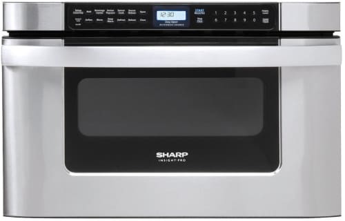 Sharp Insight Pro Series KB6524PS - 24" Built-in Microwave Drawer with 1.2 cu. ft. Capacity