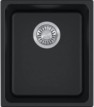 Franke Kubus Series KBG11013ONY - Onyx Top View