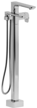 Rohl Equinox™ TEQ39C - Equinox™ Thermostatic Single Hole Floor Mount Tub Filler Trim in Chrome