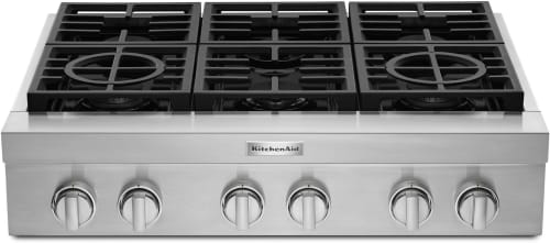 KitchenAid KCGC506JSS - 36 Inch Commercial-Style Gas Rangetop