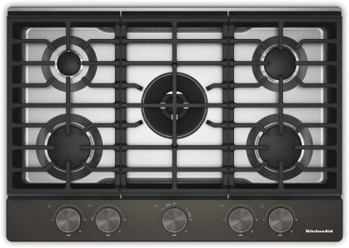 KitchenAid KCGK530SBE - 30" Gas Cooktop with 5 Burners