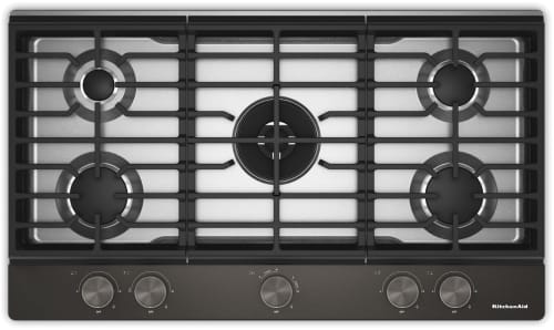 KitchenAid KCGK736SBE - 36" Gas Cooktop with 5 Burners