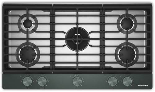 KitchenAid KCGK736SJP - 36" Gas Cooktop with 5 Burners