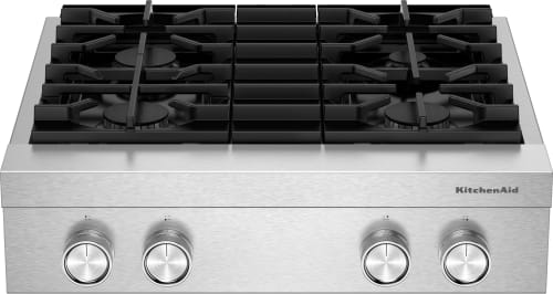 KitchenAid Commercial-Style KCGK930TSS - 30 Inch Commercial-Style Gas Rangetop