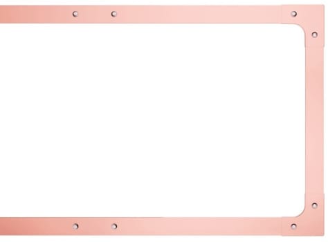 Ilve Nostalgie Collection KCND100P - Nostalgie Noblesse Frame Kit for 40 Inch Range - UPD40N in Copper