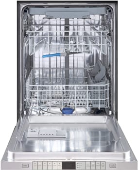 Kucht Professional KD240PR - 24 Inch Fully Integrated Built-In Panel Ready Dishwasher in Opened View