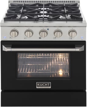 Kucht Professional KDF302K - 30 Inch Freestanding Dual Fuel Range