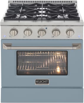Kucht Professional KDF302LE - 30 Inch Freestanding Dual Fuel Range