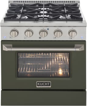 Kucht Professional KDF302ON - 30 Inch Freestanding Dual Fuel Range