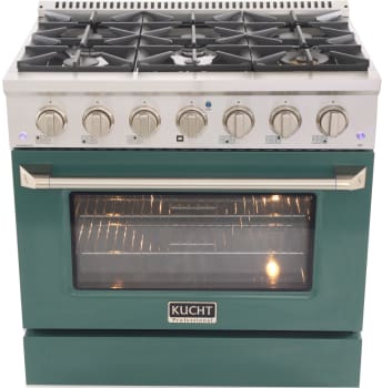 Kucht Professional KDF362LPG - 36 Inch Freestanding Dual Fuel Range