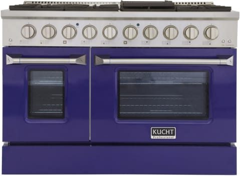 Kucht Professional KDF482LPB - 48 Inch Freestanding Dual Fuel Range