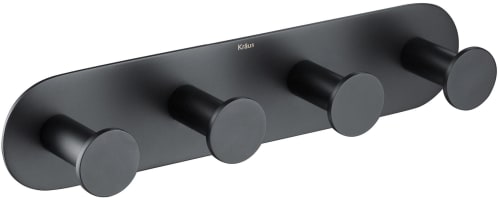 Kraus KEA18804MB - Elie™ Collection 4-Hook Robe and Towel Rack