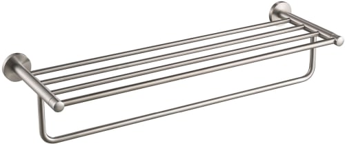 Kraus KEA18842BN - Elie™ Collection 24 Inch Bathroom Shelf with Towel Bar