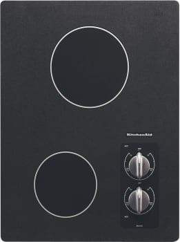 KitchenAid Architect Series II KECC056RBL - 15" Electric Cooktop with 2 Radiant Elements