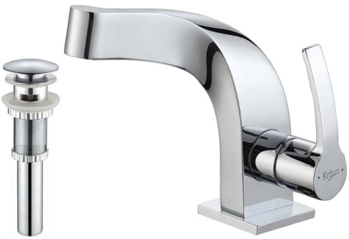 Kraus Typhon Series KEF15101PU11CH - Chrome Finish Typhon Faucet