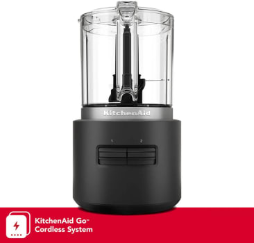 KitchenAid Go™ KFCR500BM - KitchenAid Go® Cordless Food Chopper - Battery Sold Separately