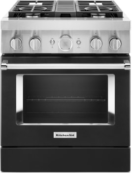 KitchenAid Dual Fuel Range (KFDC500JBK) - Imperial Black KitchenAid Dual Fuel Range (KFDC500JBK) - Imperial Black