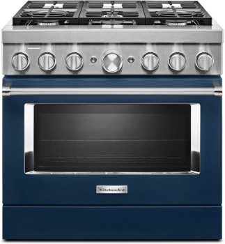 KitchenAid Dual Fuel Range (KFDC506JIB) - Ink Blue
