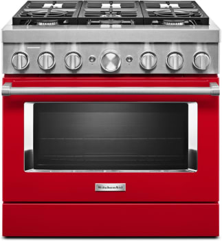 KitchenAid Dual Fuel Range (KFDC506JPA) - Passion Red KitchenAid Dual Fuel Range (KFDC506JPA) - Passion Red
