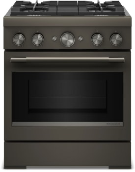 KitchenAid KFDS930SBE - 30 Inch Slide-In Commercial-Style Dual Fuel Range