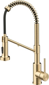 Kraus Bolden Series KFF1610SFACB - Single Handle Commercial Style Pull Down Kitchen Filter Faucet