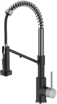 Kraus Bolden Series KFF1610SFSMB - Single Handle Commercial Style Pull Down Kitchen Filter Faucet