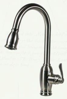 Nantucket Sinks Kfgnpd1sn Single Lever Pull Down Kitchen Faucet